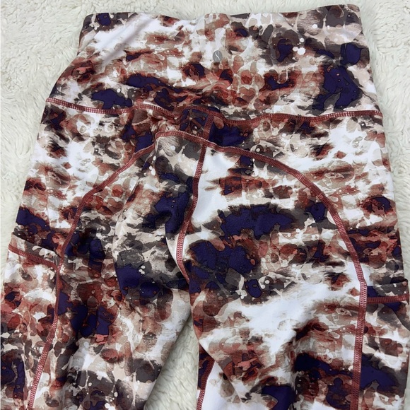 Layer 8 Women's Athletic Cropped Leggings Multicolor Colorful Size XS # 459 - Picture 5 of 6